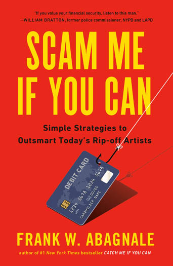 Cover of the Frank Abagnale book ‘Scam Me If You Can’