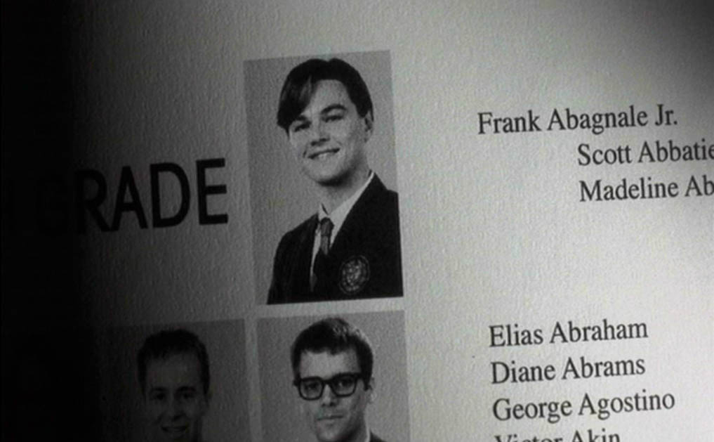 Frank Abaganale’s picture in his school yearbook