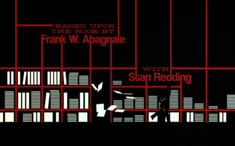 Frank Abagnale - Stan Redding book in the opening titles of the Steven Spielberg movie ‘Catch Me If You Can’
