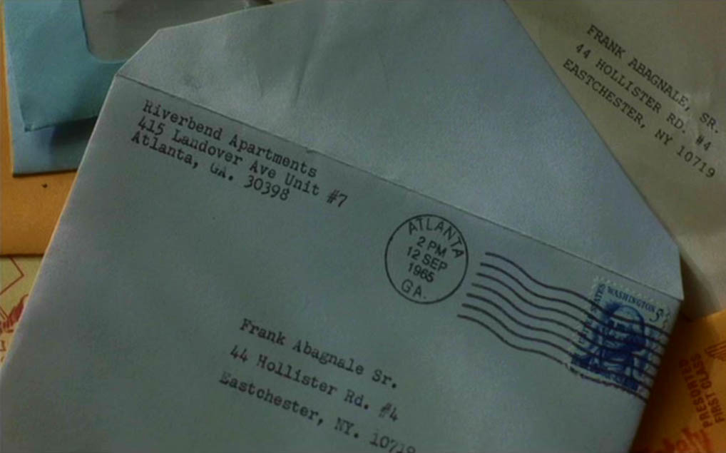 Typewritten letters of Frank Abagnale