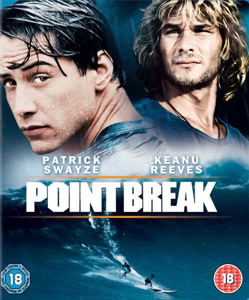 Movie poster of the Kathryn Bigelow movie ‘Point Break’