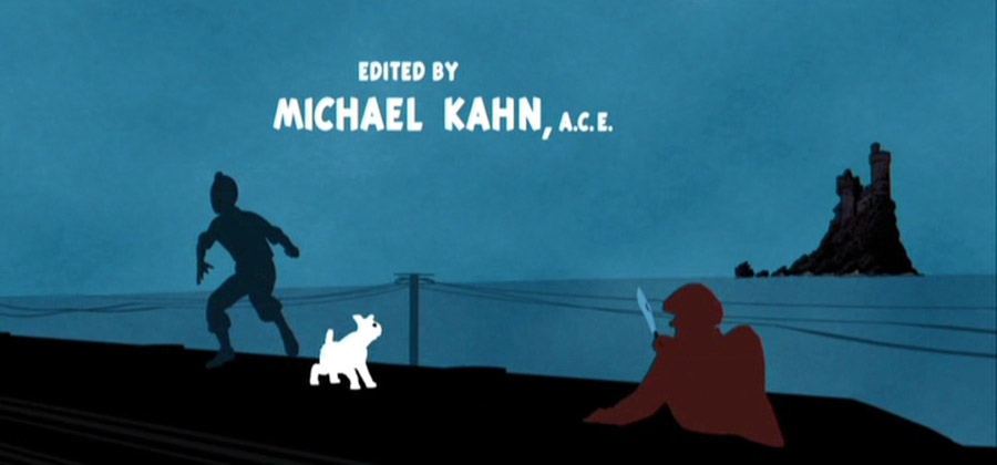Opening titles of the Steven Spielberg movie ‘The Adventures of Tintin: The Secret of the Unicorn’