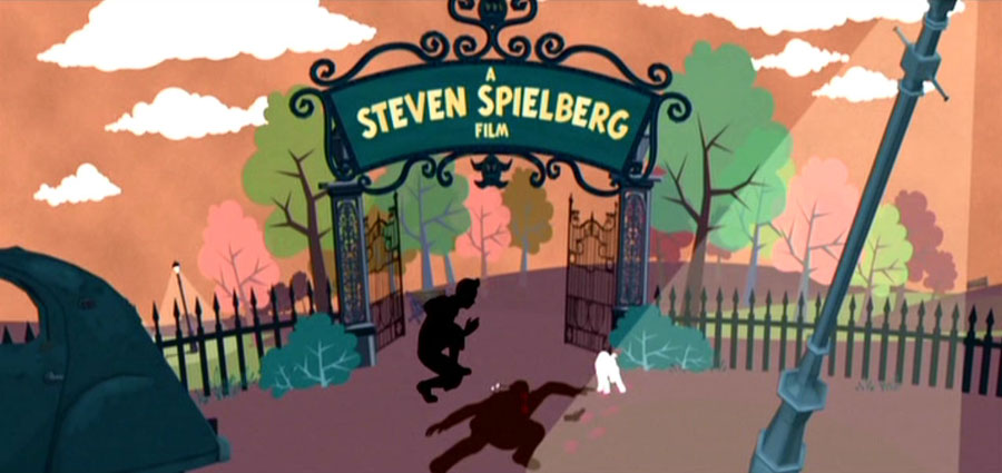 Opening titles of the Steven Spielberg movie ‘The Adventures of Tintin: The Secret of the Unicorn’