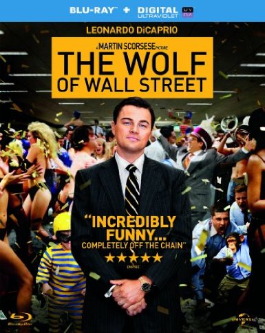DVD cover of ‘The Wolf of Wall Street’