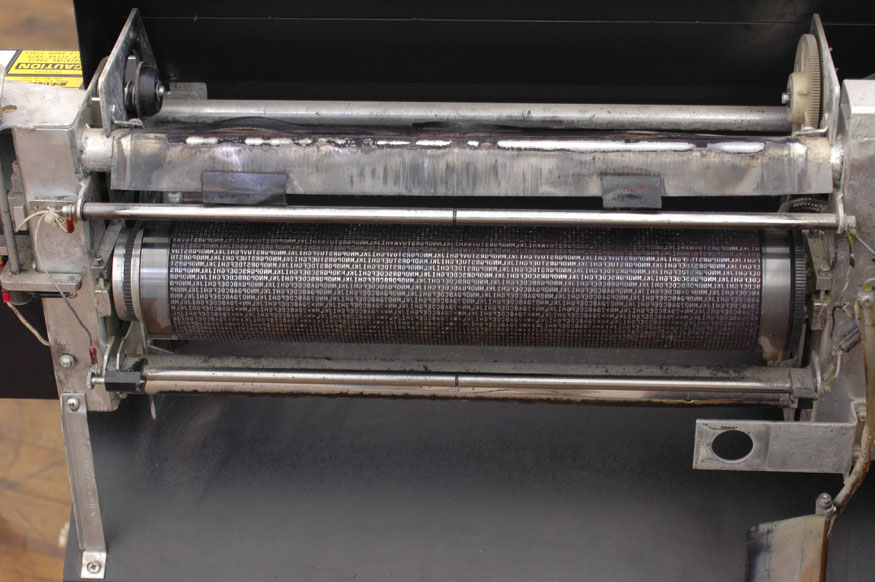 Print engine of a line printer