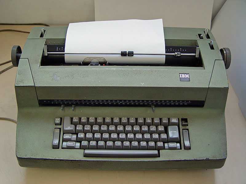 I.B.M. Selectric-II electric typewriter